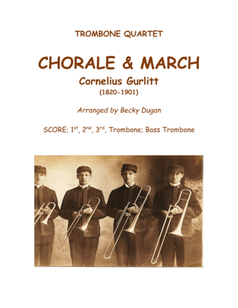 CHORALE and MARCH CHORALE and MARCH Euphonium scores gallery preview page 1