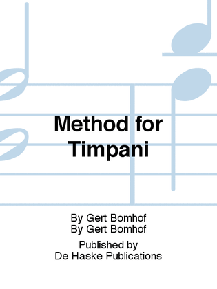 Book cover for Method for Timpani
