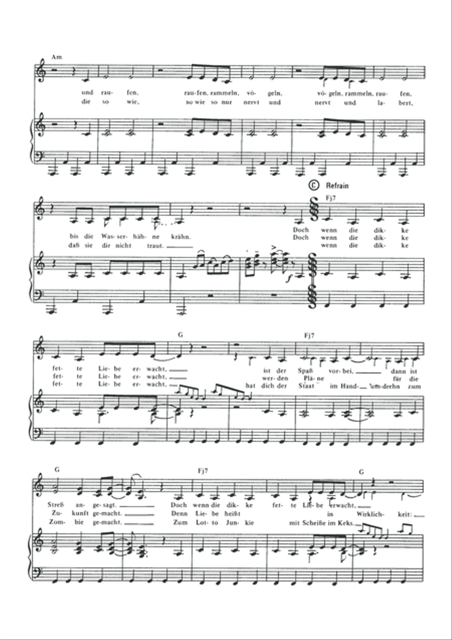 Wenn die Liebe erwacht Voice scores gallery preview page 4