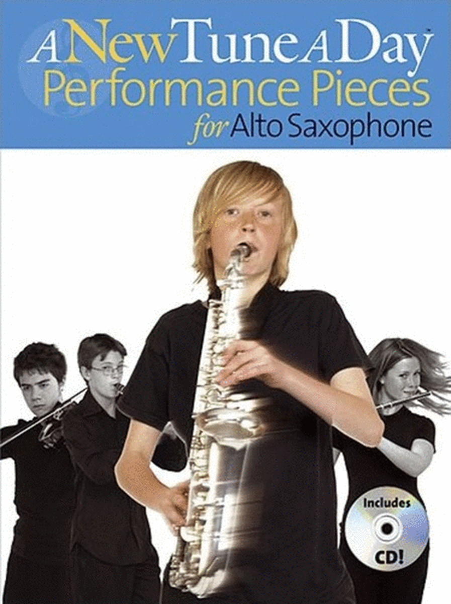 A New Tune A Day Performance Pieces Alto Sax Book/CD