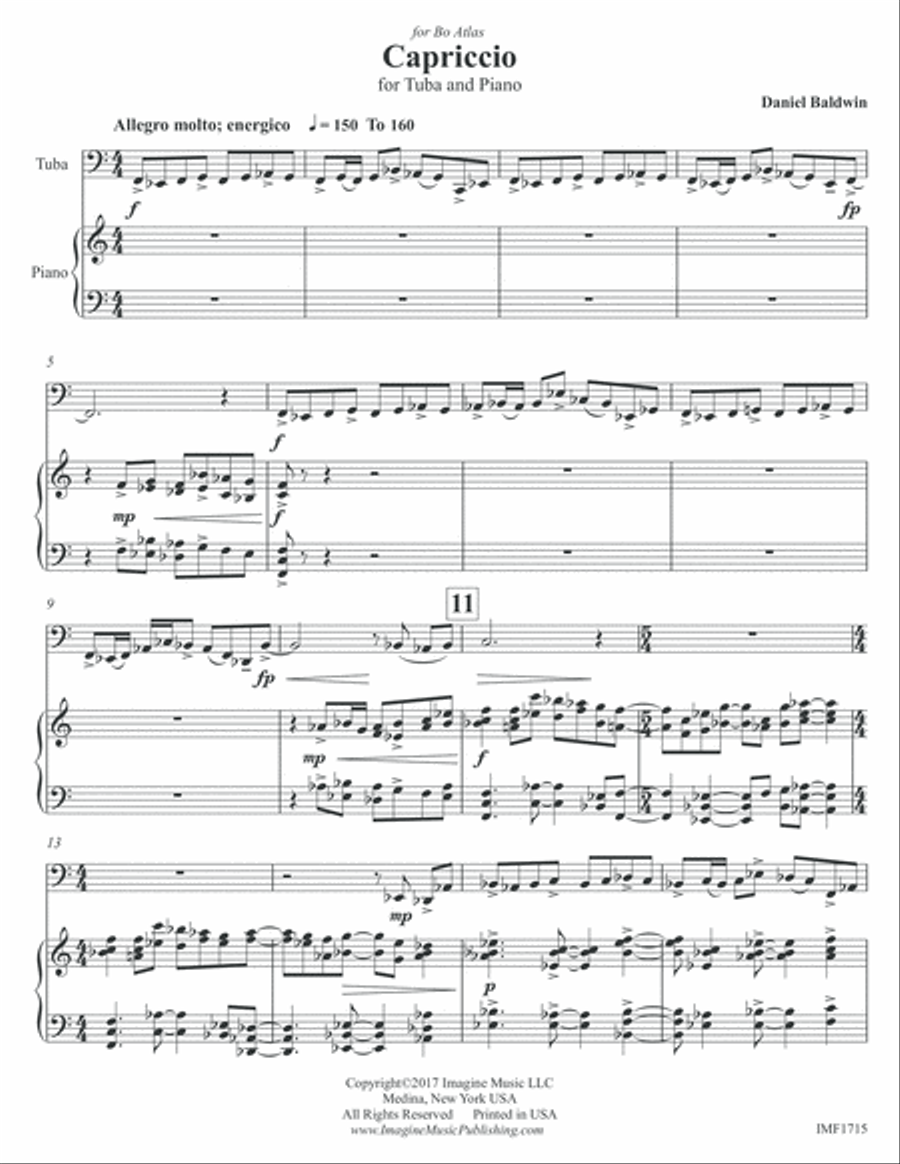 Capriccio Tuba scores gallery preview page 3