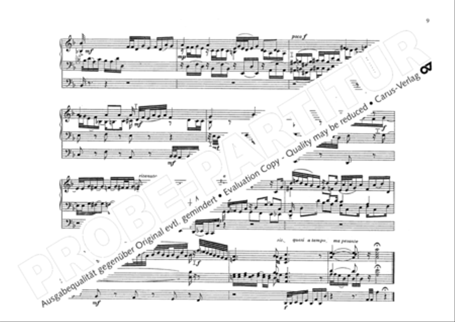 O God, from heaven look on us (Ach Gott, vom Himmel sieh darein) Organ scores gallery preview page 12