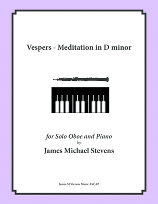 Vespers - Meditation in D minor - Oboe & Piano