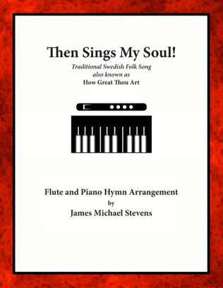 Book cover for Then Sings My Soul - Flute & Piano