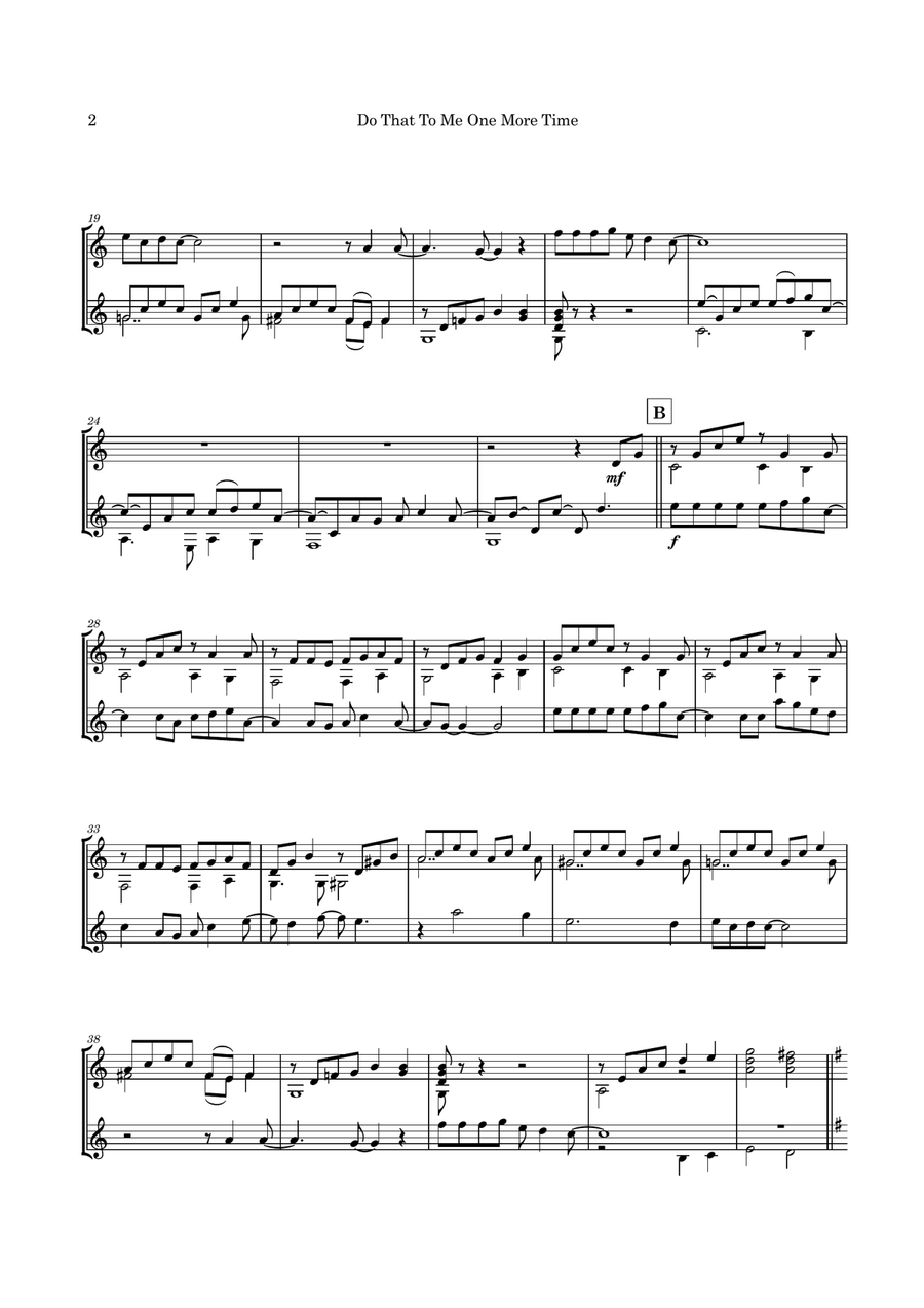 Do That To Me One More Time Acoustic Guitar scores gallery preview page 5