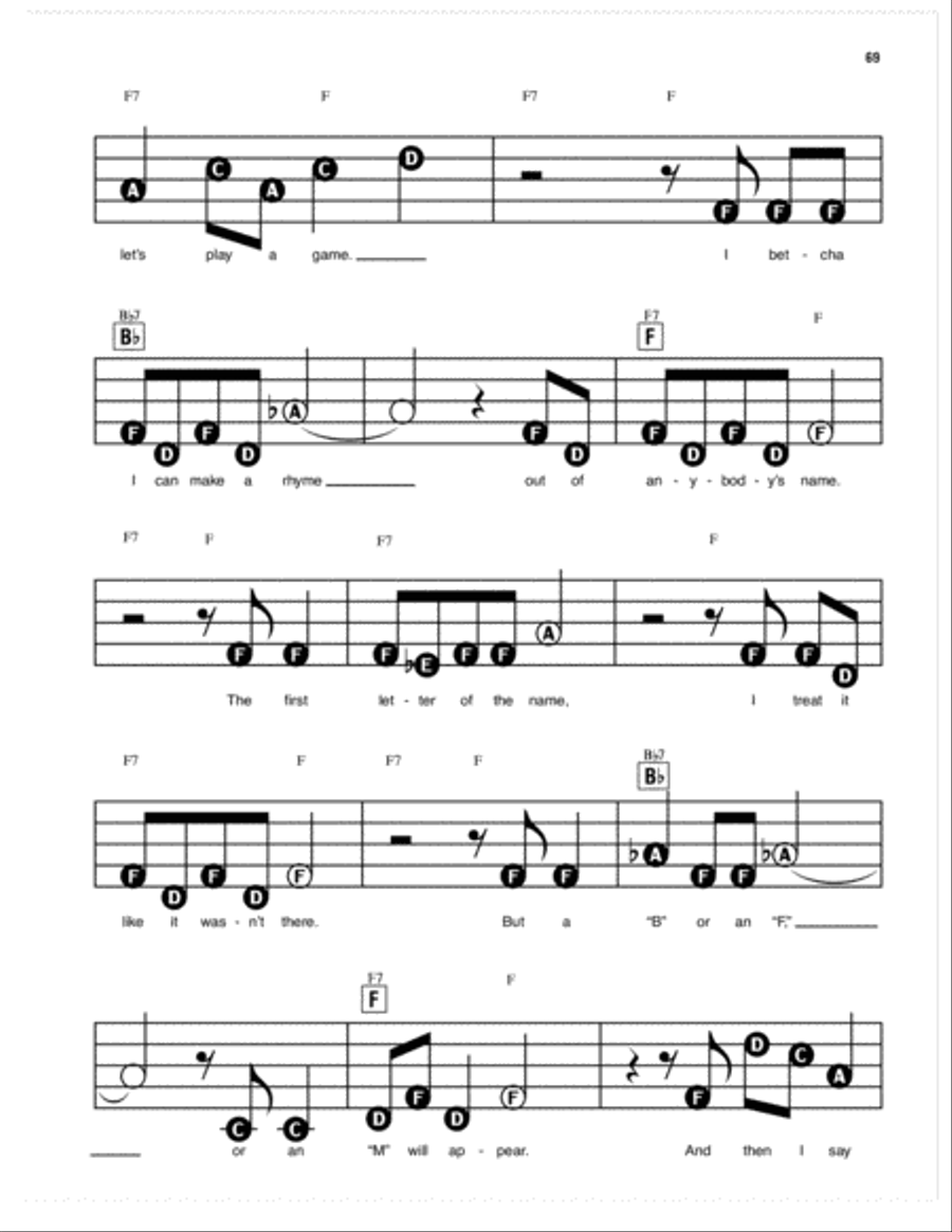 The Name Game The Name Game Electronic Keyboard scores gallery preview page 2