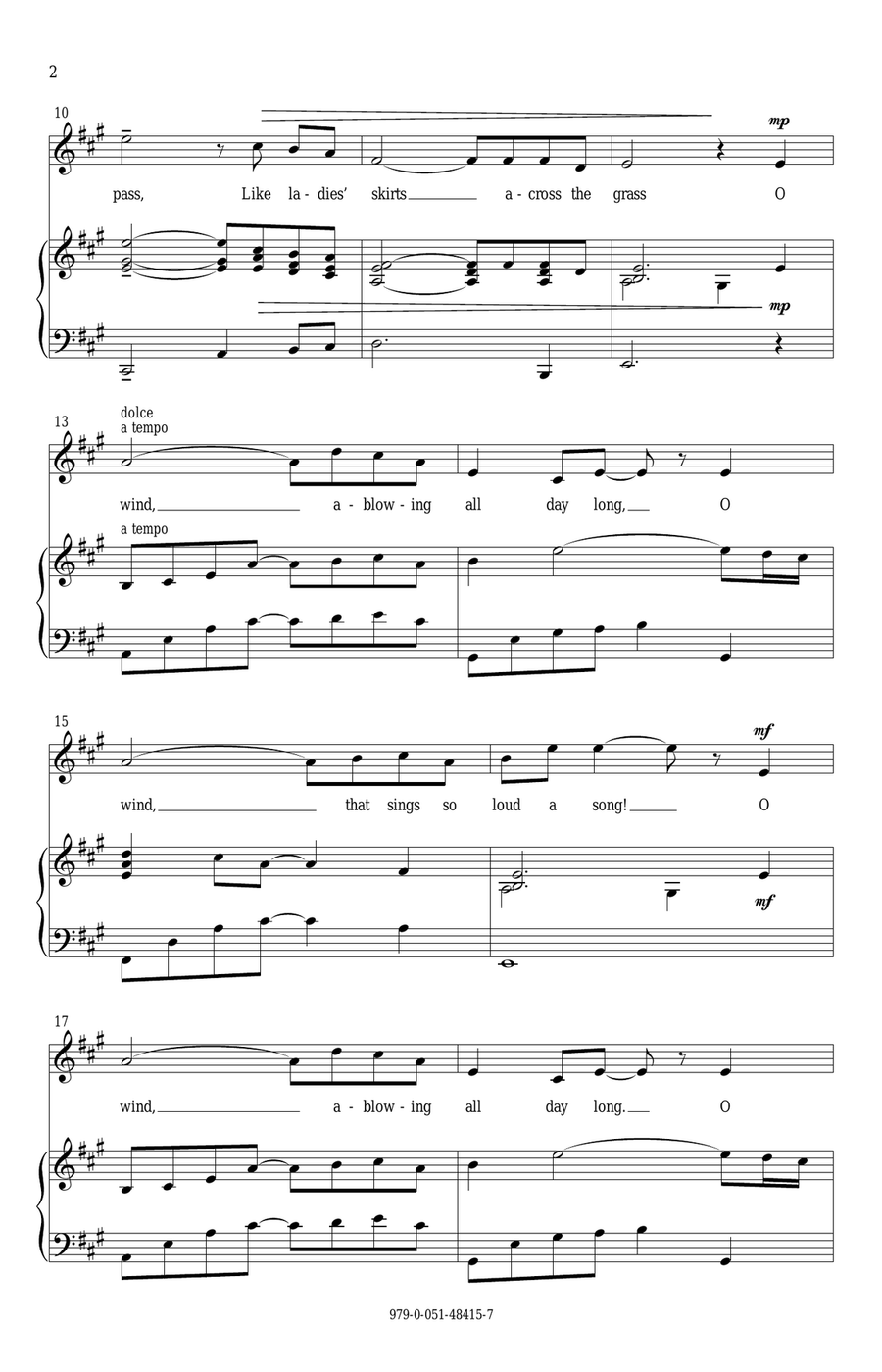 The Wind The Wind SSA scores gallery preview page 2