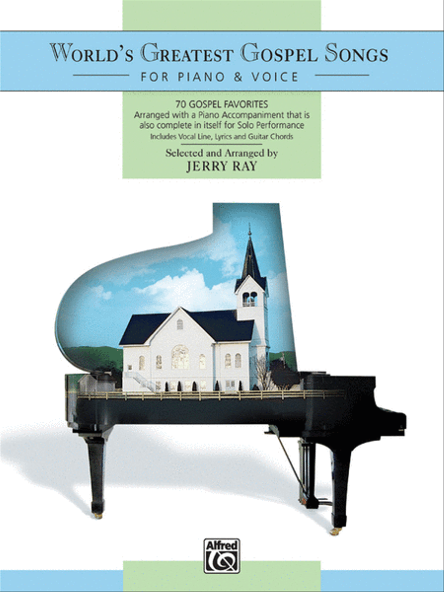 World's Greatest Gospel Songs for Piano & Voice Voice scores gallery preview page 1