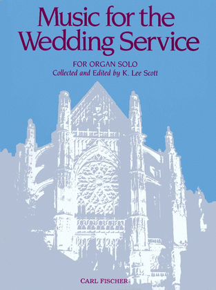 Book cover for Music For the Wedding Service