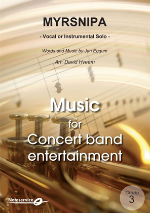 Book cover for Myrsnipa - Vocal or Instrumental Solo