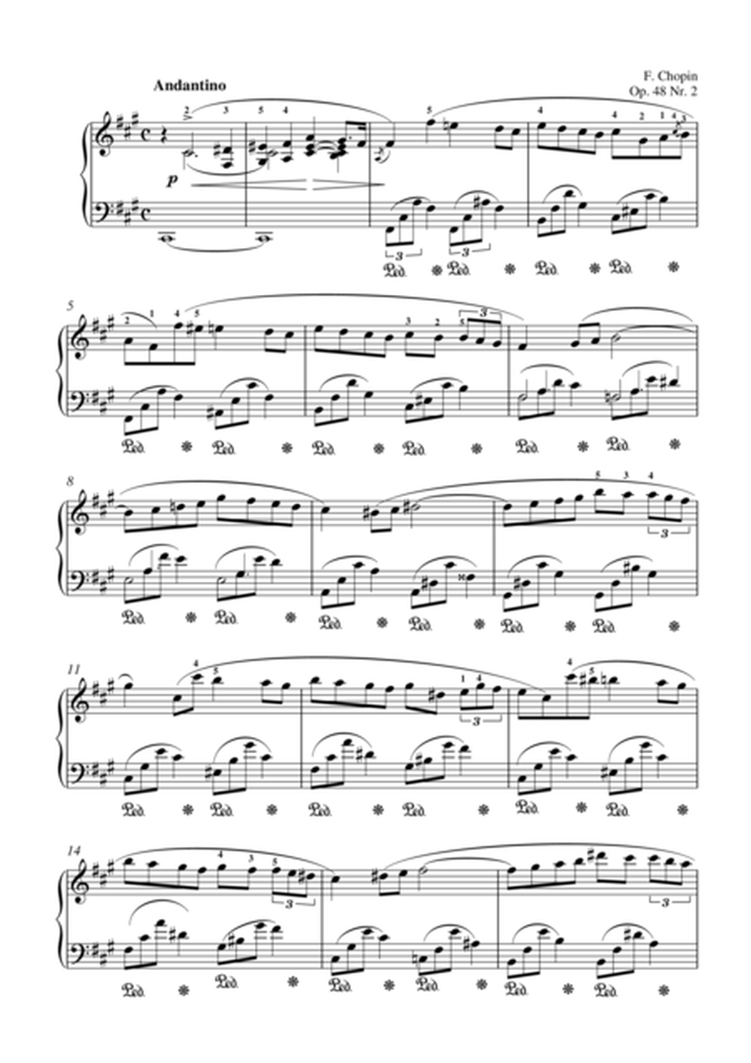 Chopin Nocturne Op. 48 No. 2 