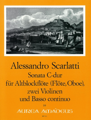 Book cover for Sonata C major