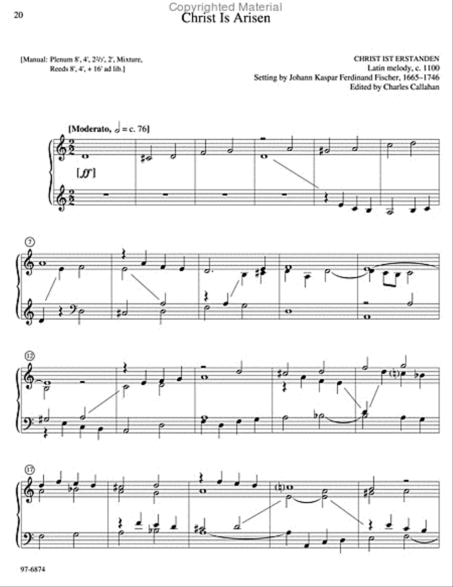Chorale Preludes and Postludes for Manuals, Vol. 1 Organ scores gallery preview page 7