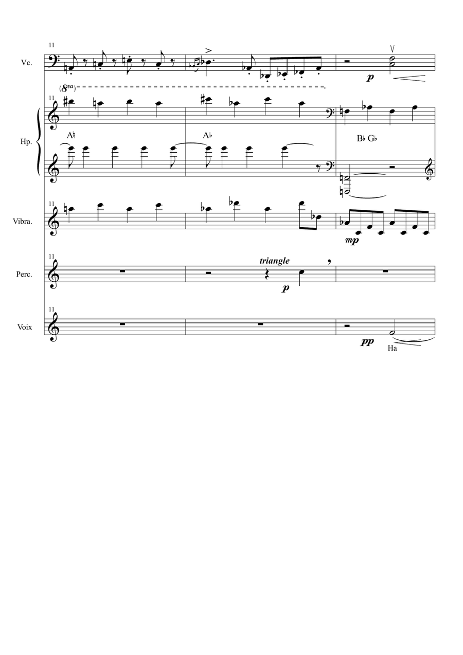 Voyage to Luggnagg (from Gulliver's Travels), for young musicians - score and parts Choir scores gallery preview page 4