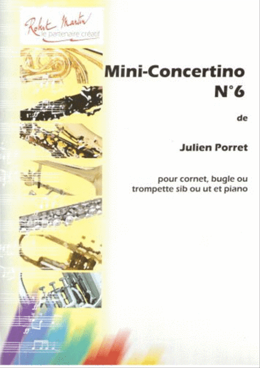 6ème Mini-concertino 6ème Mini-concertino Trumpet Solo scores gallery preview page 1