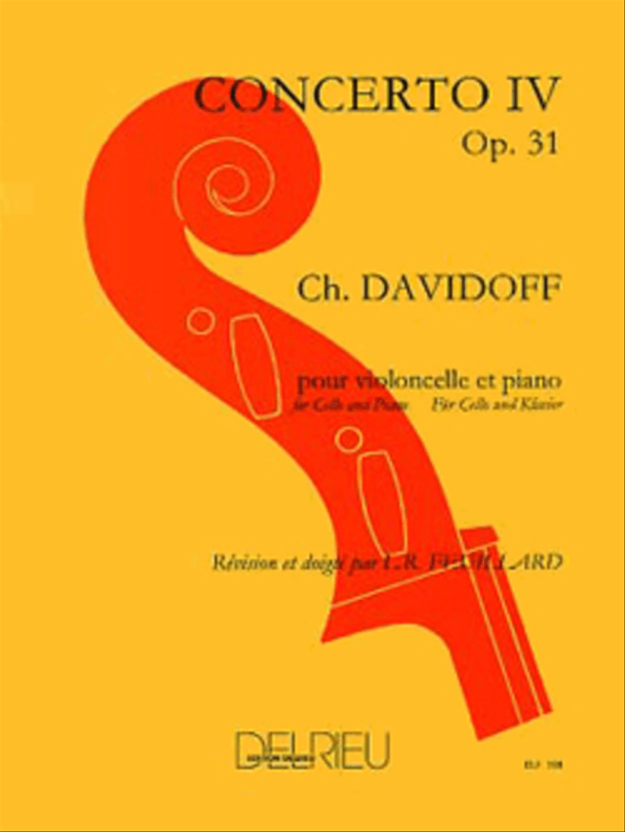 Concerto No. 4 Op. 31 en Mi min. Piano Accompaniment scores gallery preview page 1