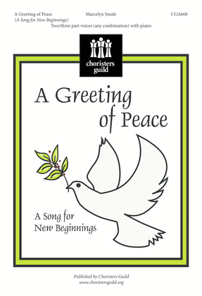A Greeting of Peace