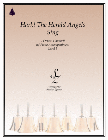 Hark! The Herald Angels Sing (2 octave handbells & piano accompaniment) image number null