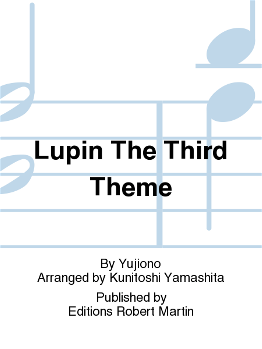 Lupin The Third Theme Concert Band scores gallery preview page 1