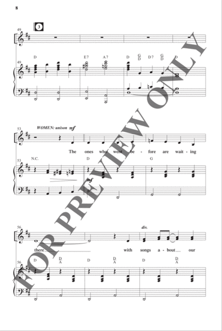 Southern Gospel Songs, Volume 2 - Choral Book Choir scores gallery preview page 9