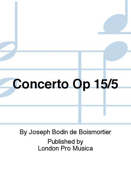 Concerto Op 15/5