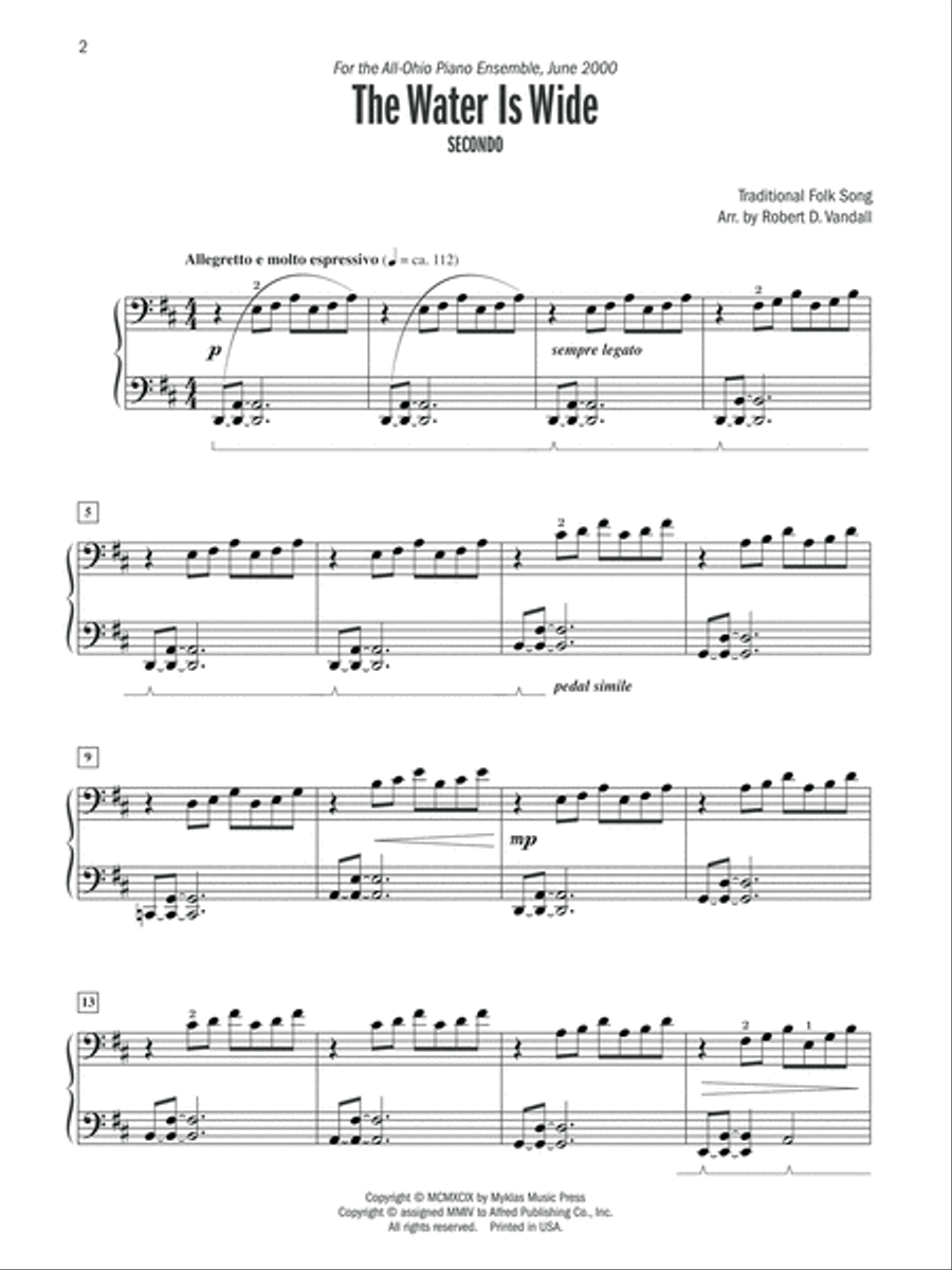 Celebrated Piano Duets, Book 3 Small Ensemble scores gallery preview page 6