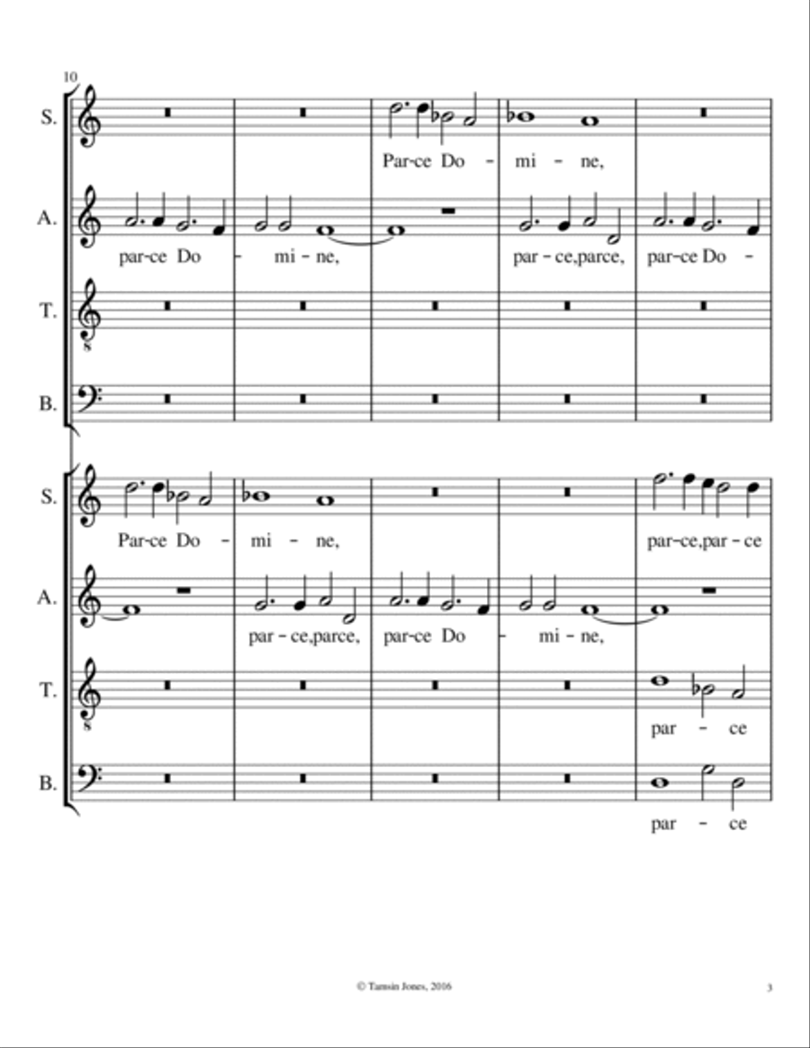 Parce Domine Divisi scores gallery preview page 5