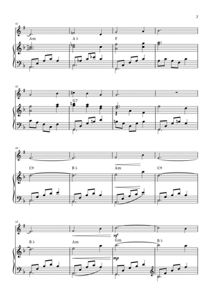 Clair de Lune - Trumpet and Piano + CHORDS image number null