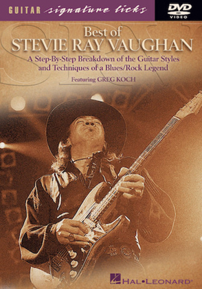Book cover for Best of Stevie Ray Vaughan
