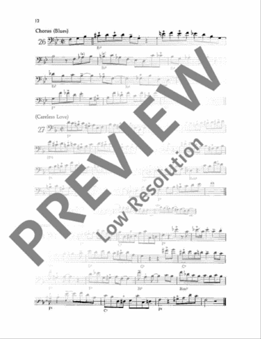 Anleitung zur Improvisation Trombone scores gallery preview page 13