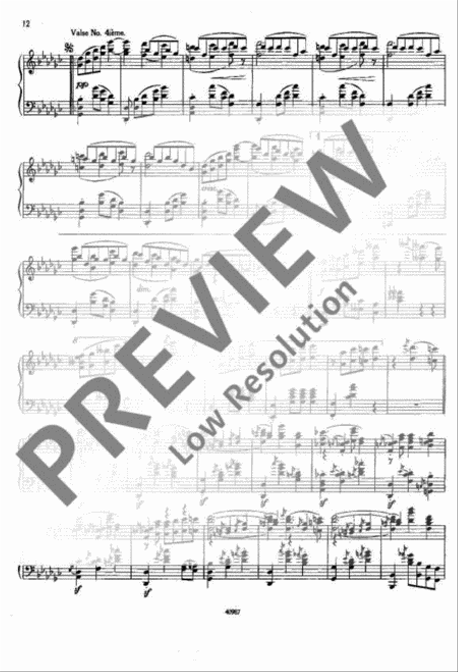 Arabesken Piano Solo scores gallery preview page 13