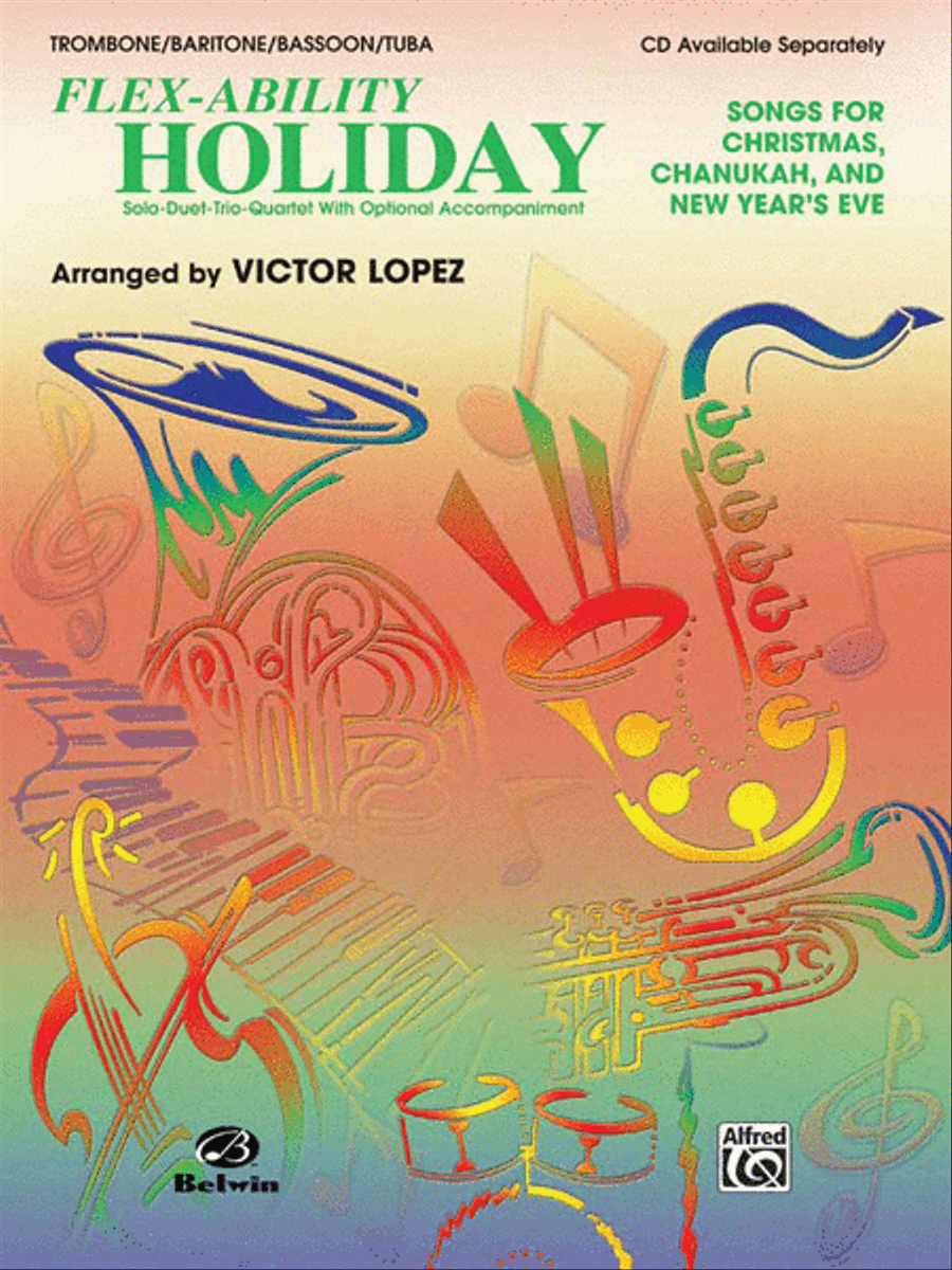 Flex-Ability Holiday -- Solo-Duet-Trio-Quartet with Optional Accompaniment Small Ensemble scores gallery preview page 1