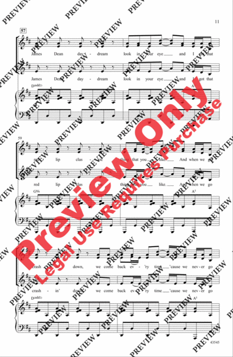 Style Women's Choir scores gallery preview page 11
