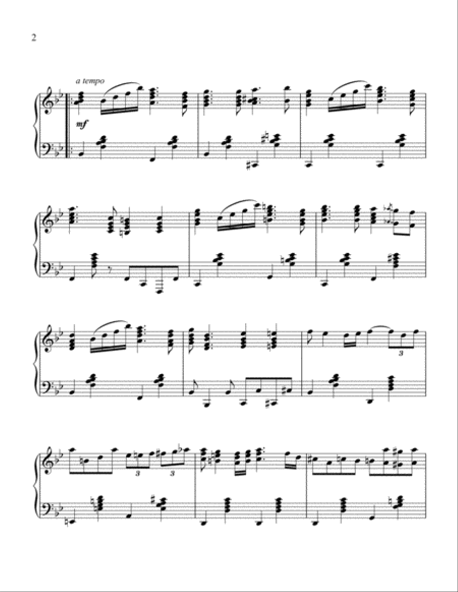 I Left My Heart In San Francisco Piano Solo scores gallery preview page 3