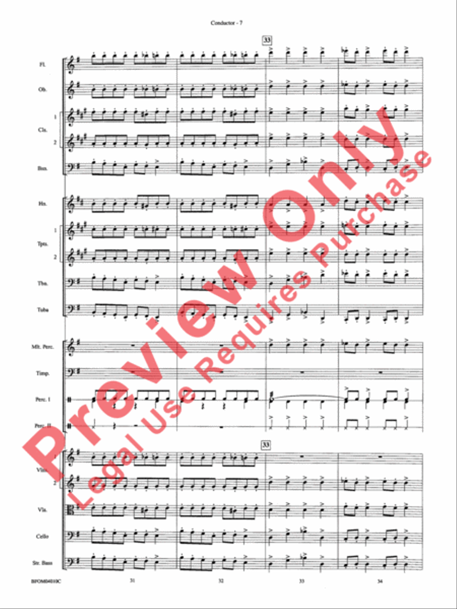 Norwegian Dance No. 2 Full Orchestra scores gallery preview page 10