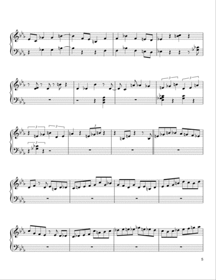 There Will Never Be Another You Piano scores gallery preview page 5
