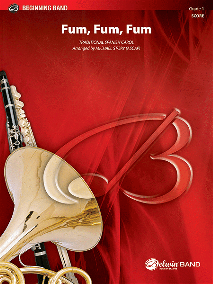 Fum, Fum, Fum Fum, Fum, Fum Concert Band scores gallery preview page 1