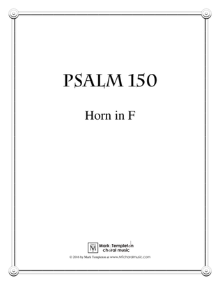 Psalm 150 (Horn in F)