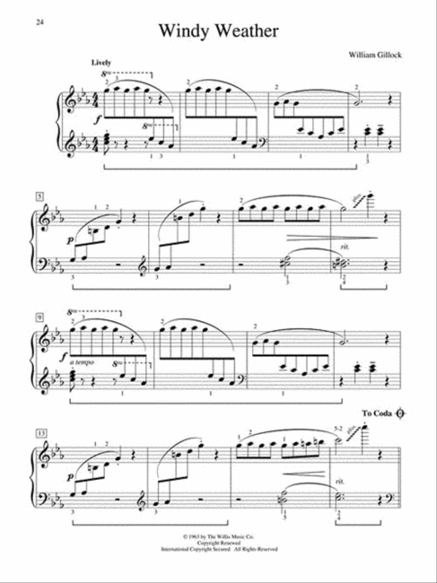 Accent on the Seasons Piano scores gallery preview page 6