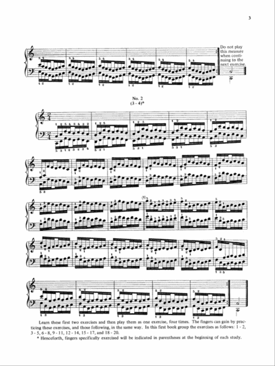 Hanon: The Virtuoso Pianist (Complete) Piano Solo scores gallery preview page 1