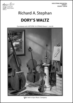 Book cover for Dory's Waltz - Score