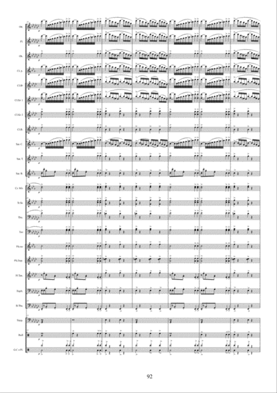Giovanna d'Arco - Sinfonia Concert Band scores gallery preview page 3
