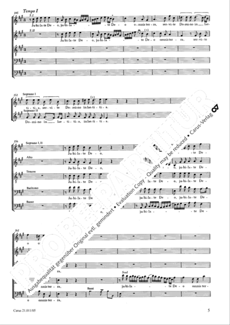 Jubilate Deo Choir scores gallery preview page 6