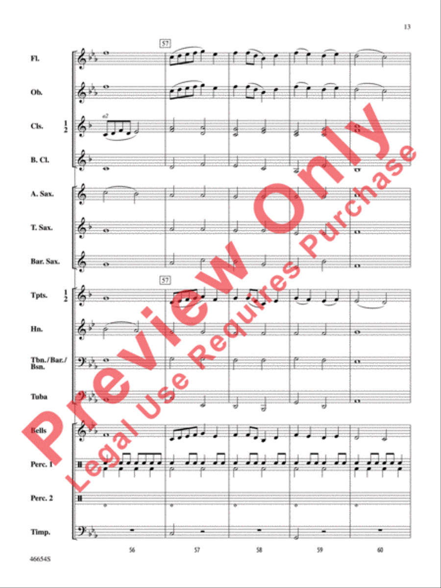 Alchemy Alchemy Concert Band scores gallery preview page 14