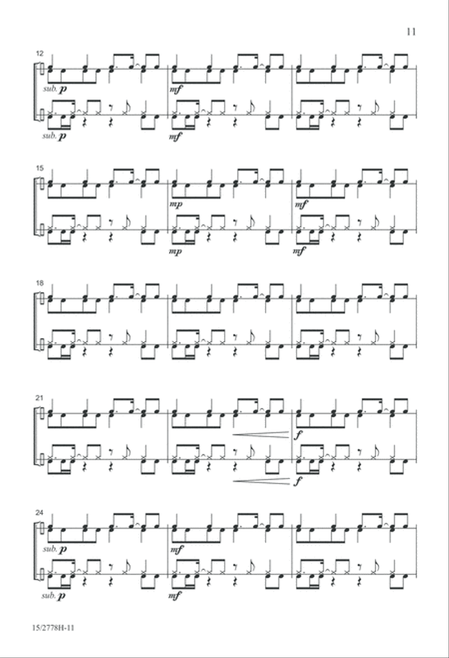Pete, Pete! Pete, Pete! 2-Part scores gallery preview page 12