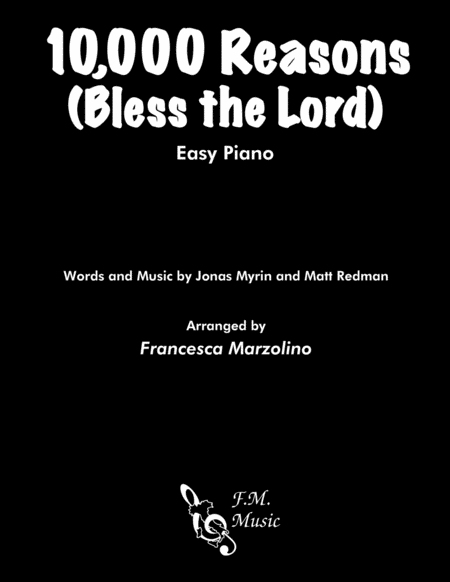 10,000 Reasons (Bless The Lord) (Easy Piano) image number null