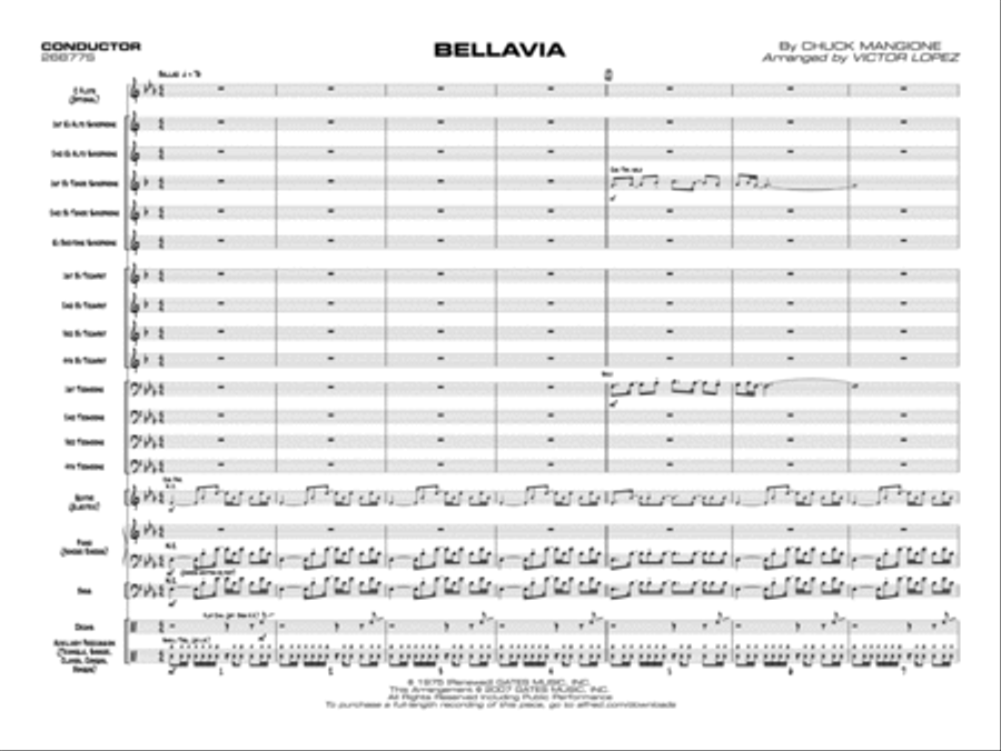 Bellavia Bellavia Jazz Ensemble scores gallery preview page 18