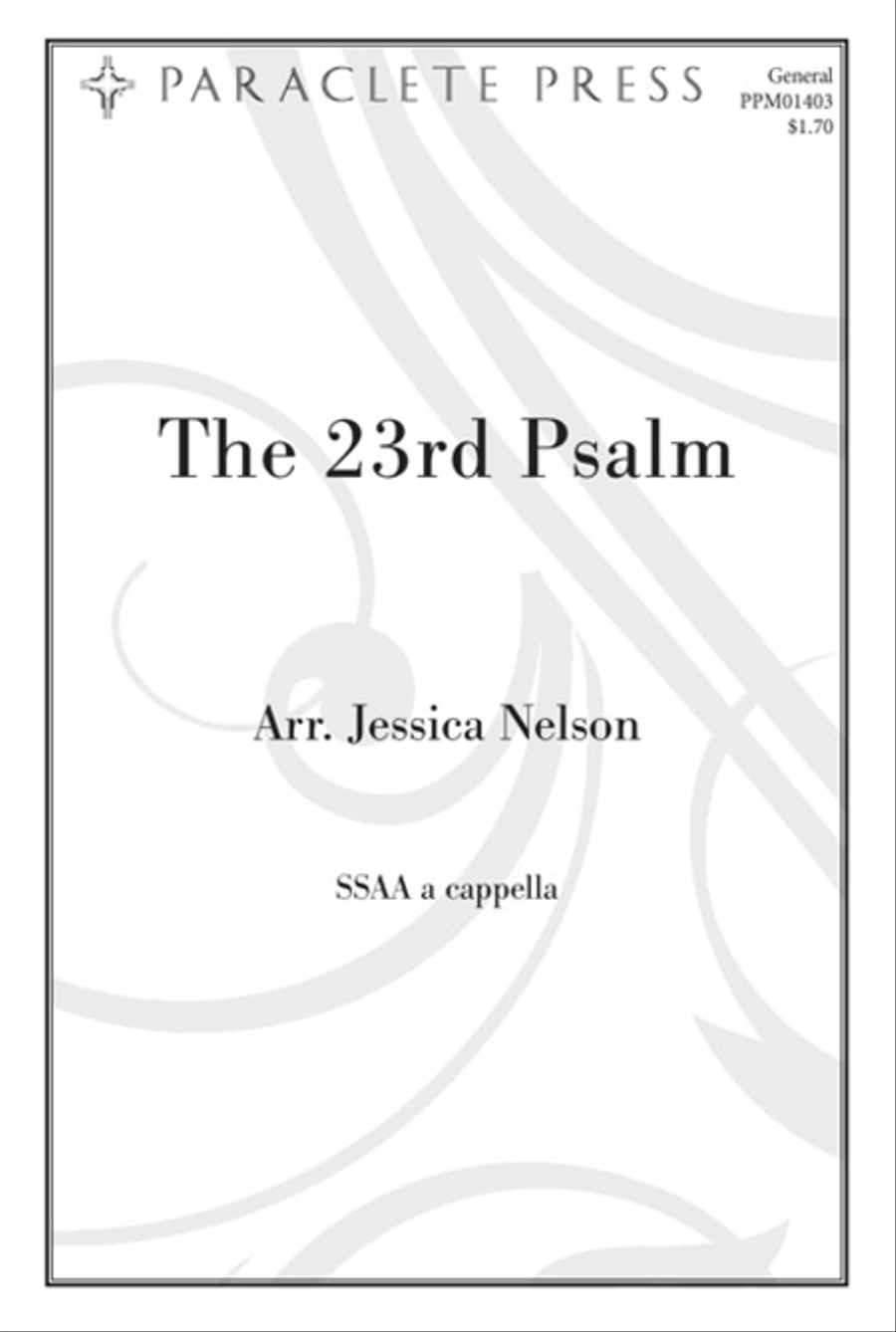 The 23rd Psalm The 23rd Psalm SSAA scores gallery preview page 1