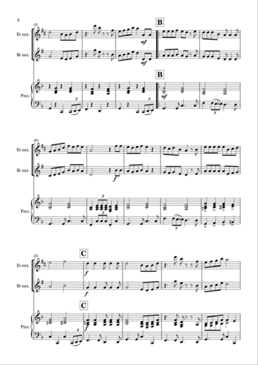Always Look On The Bright Side Of Life Small Ensemble scores gallery preview page 2