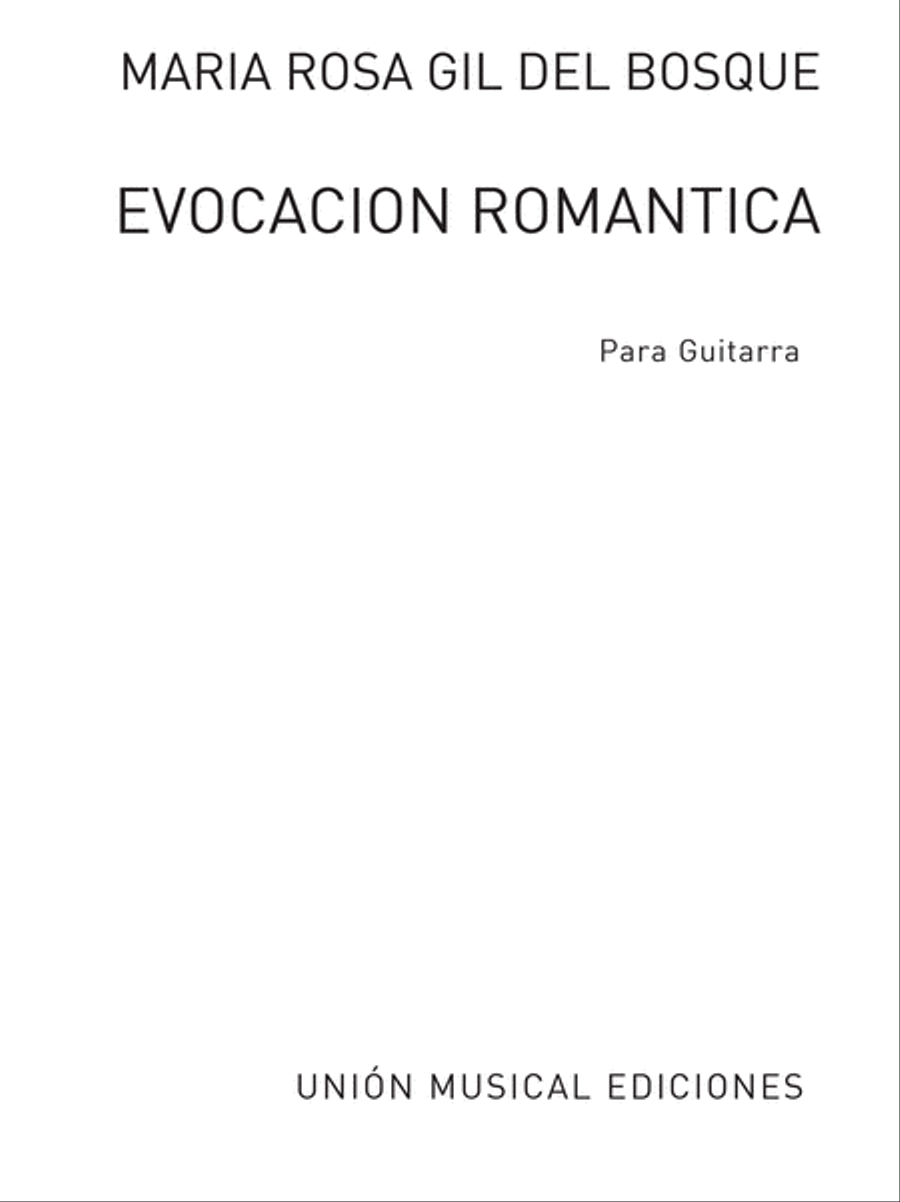 Evocacion Romantica Acoustic Guitar scores gallery preview page 1